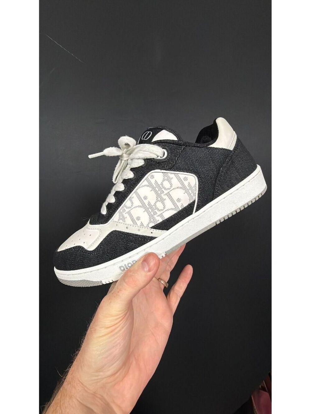 Christian Dior B27 Uptown Low-Top Sneaker Size 43 US Mens 10